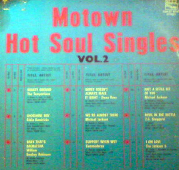 Various - Motown Hot Soul Singles Vol. 2 | Tamla Motown (TSM ST 60106) - main Various - Motown Hot Soul Singles Vol. 2 | Tamla Motown (TSM ST 60106) - main