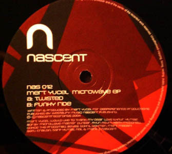 Mert Yucel - Microwave EP | Nascent Recordings (NAS 012) - 2