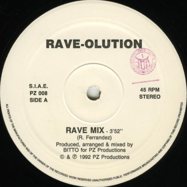 Rave-Olution - Rave-Olution | PZ Productions (PZ 008)