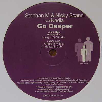 Stephan M. & Nicky Scanni Feat. Nadia Scanni - Go Deeper | SFP Records (SFP 9660)
