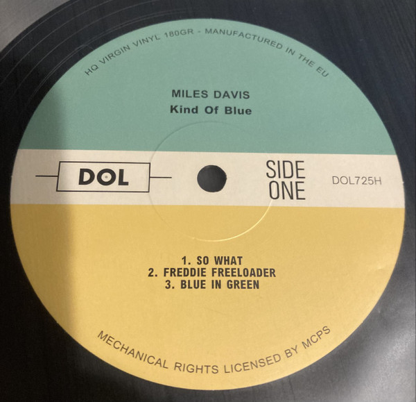 Miles Davis - Kind Of Blue | DOL (DOL725H) - 3