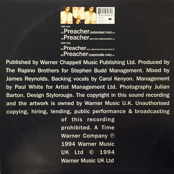 Richard Traviss - Preacher | Magnet (MAG1023T) - 4