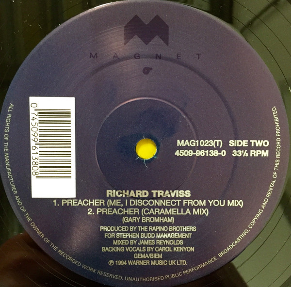 Richard Traviss - Preacher | Magnet (MAG1023T) - 3