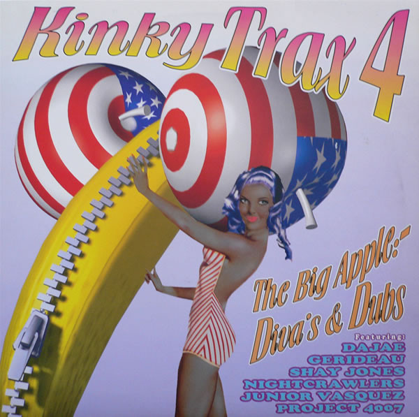 Various - Kinky Trax 4: The Big Apple - Divas & Dubs | React (REACT LP 45) - main Various - Kinky Trax 4: The Big Apple - Divas & Dubs | React (REACT LP 45) - main