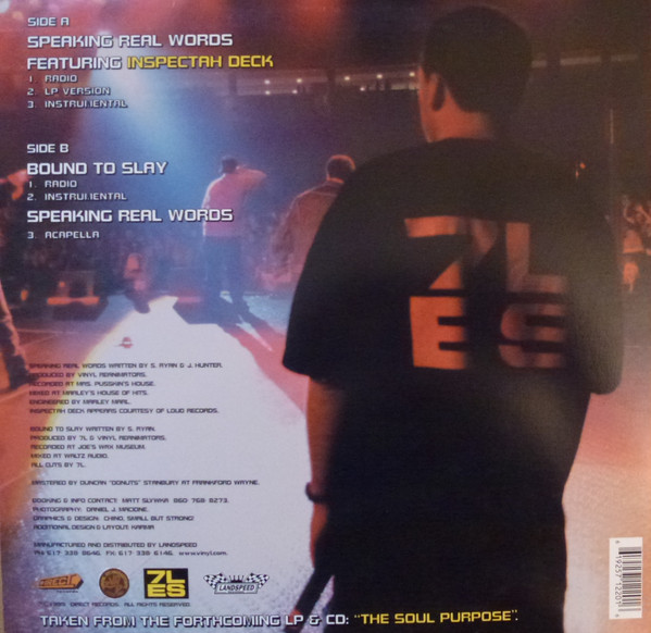 7L & Esoteric - Speaking Real Words | Direct Records (DR-1220) - 2