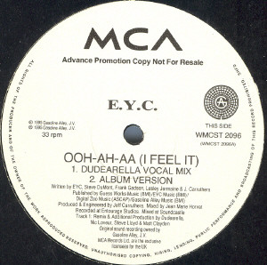 E.Y.C. - Ooh-ah-aa (I Feel It) | MCA Records (WMCST 2096)