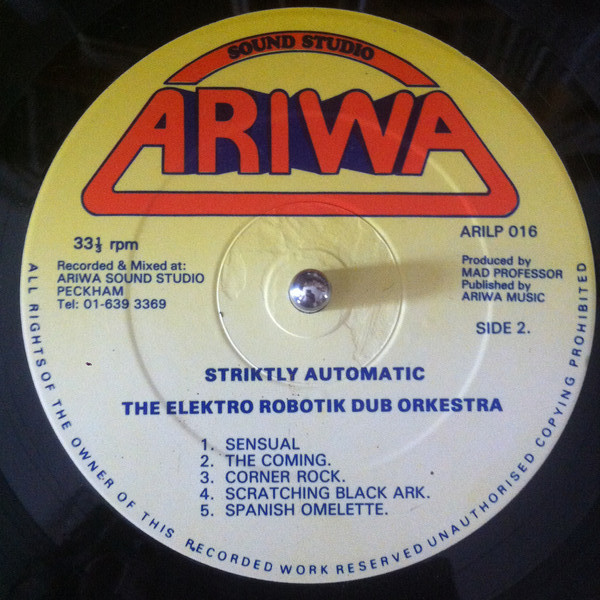 Elektro Robotik Dub Orkestra - Strictly Automatik | Ariwa (ARILP016) - 3 Elektro Robotik Dub Orkestra - Strictly Automatik | Ariwa (ARILP016) - 3