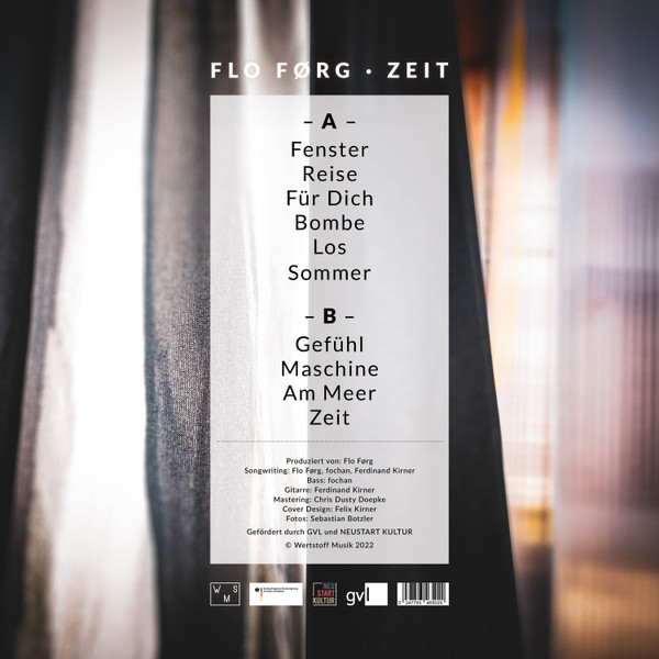 Flo Førg - Zeit | Wertstoff Musik (WSM 022-01) - 2