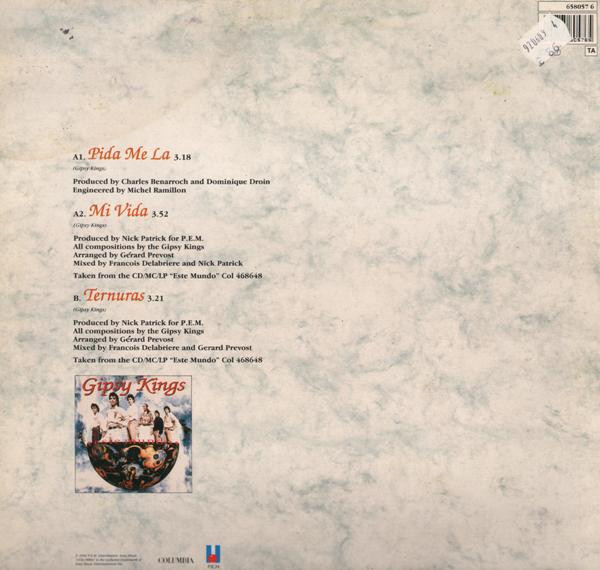 Gipsy Kings - Pida Me La | Columbia (658057 6) - 4 Gipsy Kings - Pida Me La | Columbia (658057 6) - 4