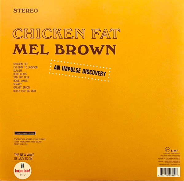 Mel Brown - Chicken Fat | Verve Records (B0036054-01) - 4 Mel Brown - Chicken Fat | Verve Records (B0036054-01) - 4
