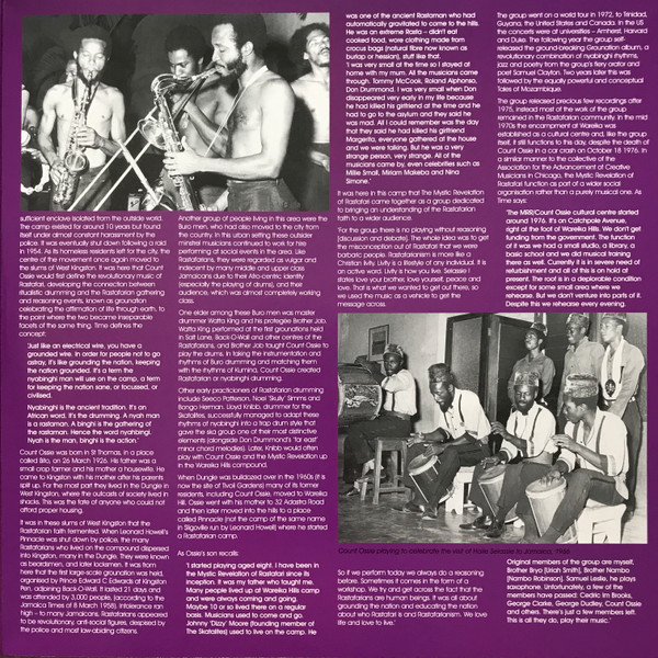 Count Ossie  &  Mystic Revelation Of Rastafari - Tales Of Mozambique | Soul Jazz Records (SJRLP325C) - 3