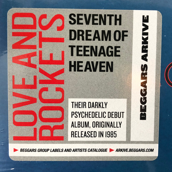 Love And Rockets - Seventh Dream Of Teenage Heaven | Beggars Banquet (BBQ 2249 LP2) - 3 Love And Rockets - Seventh Dream Of Teenage Heaven | Beggars Banquet (BBQ 2249 LP2) - 3