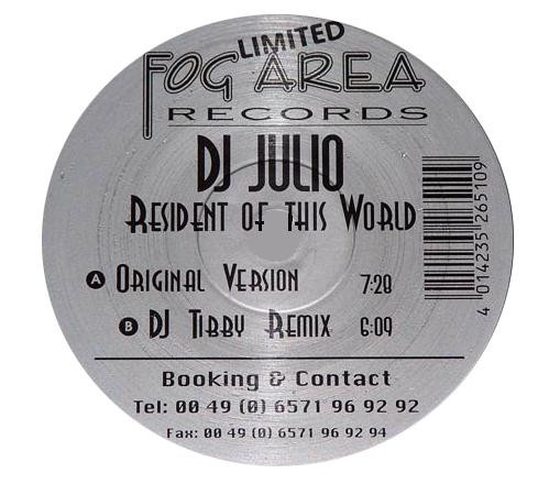 DJ Julio - Resident Of This World | Fog Area Limited (FOG LTD 008)