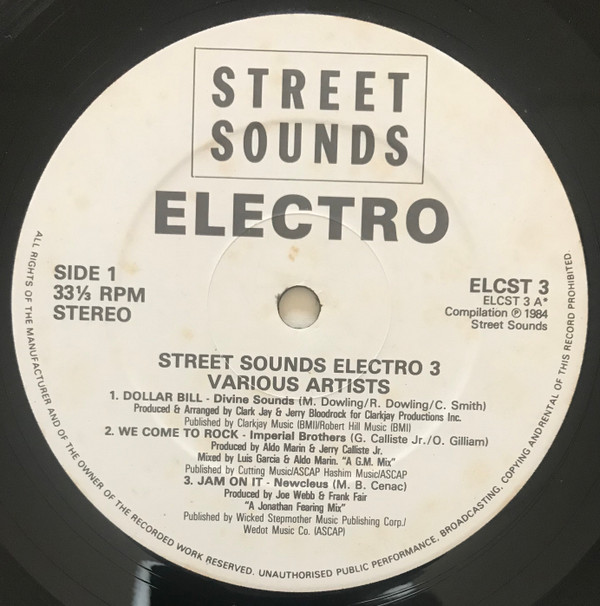 Various - Street Sounds Electro 3 | Street Sounds (ELCST 3) - 3 Various - Street Sounds Electro 3 | Street Sounds (ELCST 3) - 3