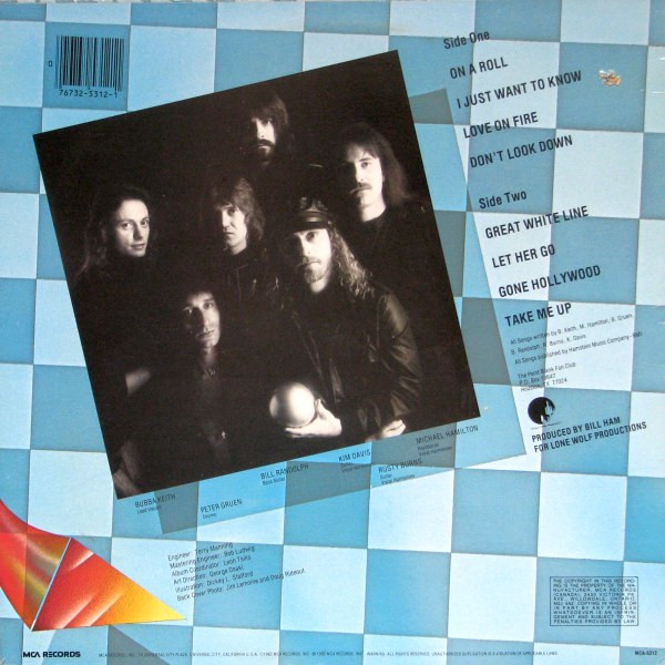 Point Blank - On A Roll | MCA Records (MCA-5312) - 2