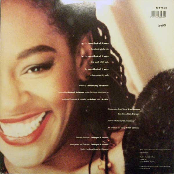 Was That All It Was (Classic Philly Mix)