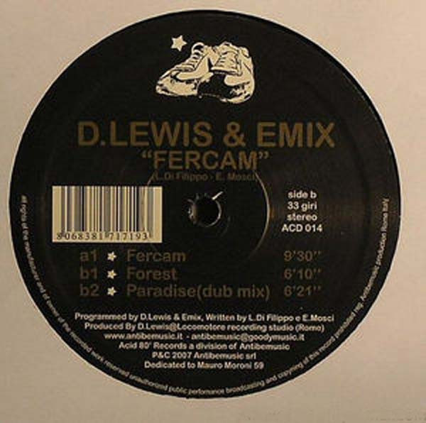 D.Lewis & Emix - Fercam | Acid 80' Records (ACD 014) - main D.Lewis & Emix - Fercam | Acid 80' Records (ACD 014) - main