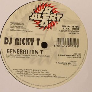 DJ Ricky T - Generation T | Red Alert (RED 254) - main
