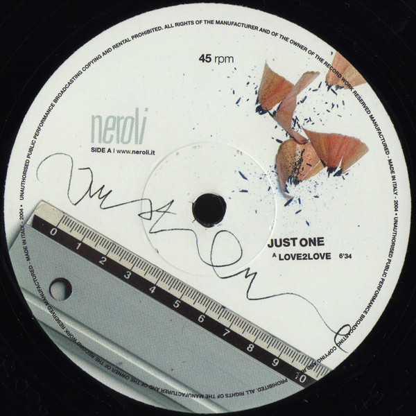 Just One - Love2Love | Neroli (NERO 006) - main