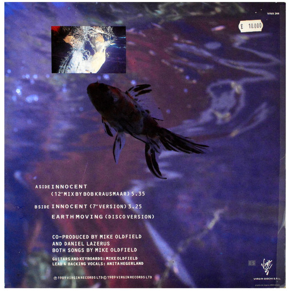 Mike Oldfield - Innocent | Virgin (VINX 244) - 2 Mike Oldfield - Innocent | Virgin (VINX 244) - 2