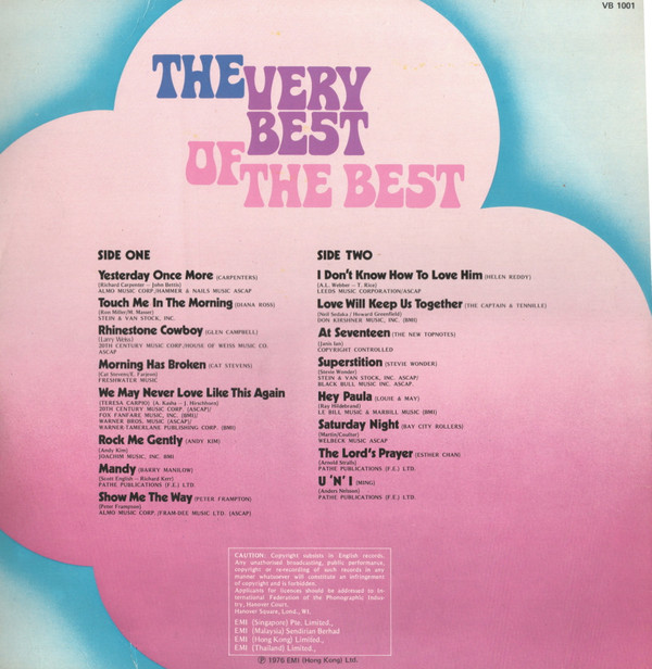 The Very Best Of The Best
