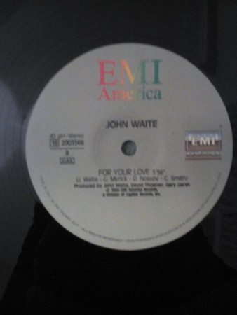 John Waite - Missing You | EMI ITALIANA S.p.A. (16 2003566) - 4 John Waite - Missing You | EMI ITALIANA S.p.A. (16 2003566) - 4
