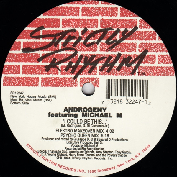 Androgeny Featuring Michael M - I Could Be This... | Strictly Rhythm (SR12247) - 2 Androgeny Featuring Michael M - I Could Be This... | Strictly Rhythm (SR12247) - 2