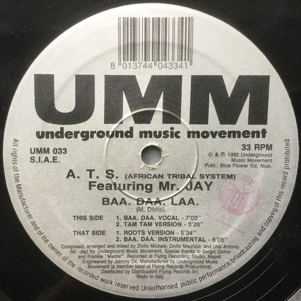 A. T. S. (African Tribal System)  &  Mr. Jay - Baa. Daa. Laa. | UMM (UMM 033)