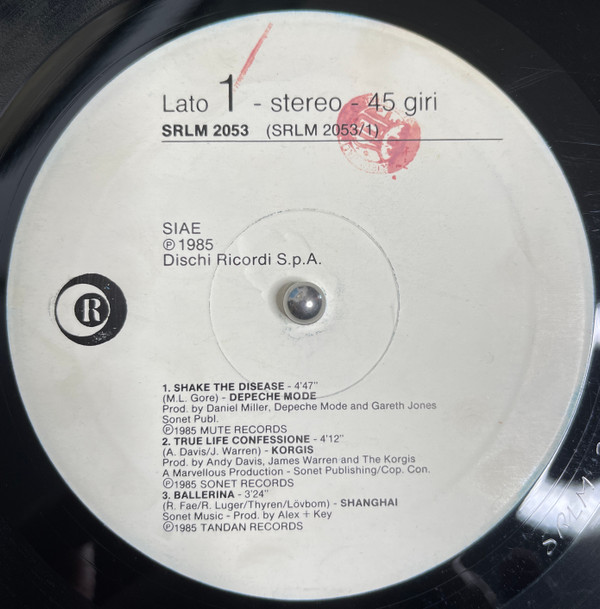 Various - Special For Dee Jays | Ricordi (SRLM 2053) - main