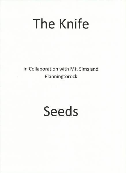 The Knife In Collaboration With Mt. Sims And Planningtorock - Seeds | Rabid Records (RABID047T) - 4 The Knife In Collaboration With Mt. Sims And Planningtorock - Seeds | Rabid Records (RABID047T) - 4
