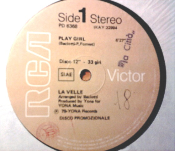 La Velle - Play Girl | RCA Victor (PD 6368) - main