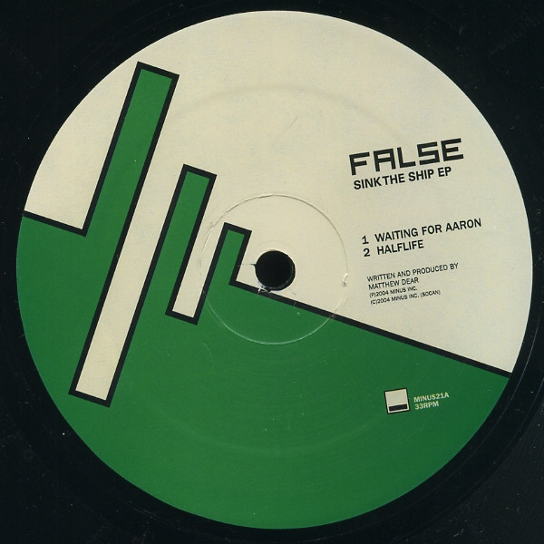 False - Sink The Ship EP | M_nus (minus21) - main