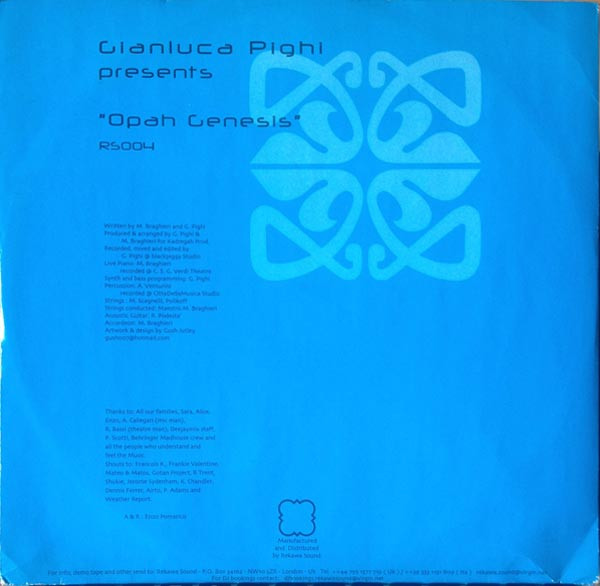 Gianluca Pighi - Opah Genesis | Rekawa Sound (RS004) - 2