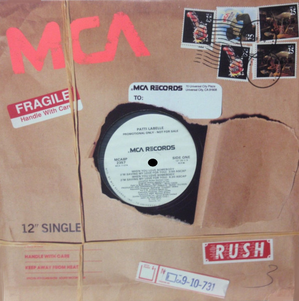 Patti La Belle - When You Love Somebody (I'm Saving My Love For You) | MCA Records (MCA8P 2357)