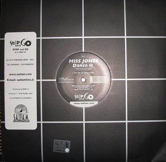 Miss Jones - Dance It | Stop And Go (GO 4646) - 3