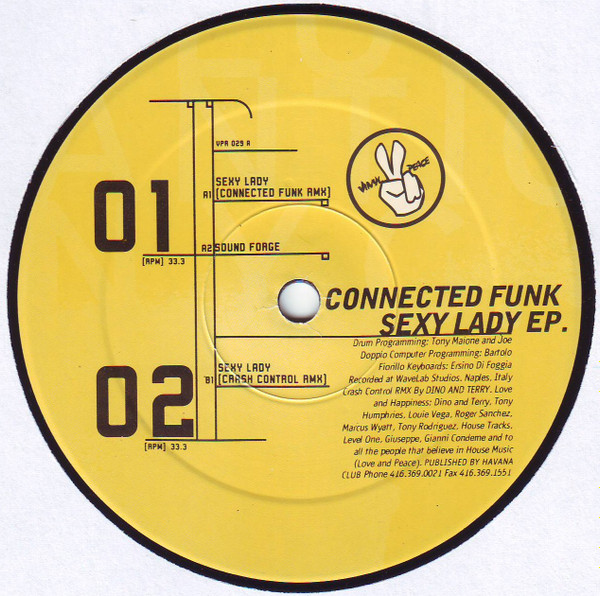 Connected Funk - Sexy Lady EP. | Vinyl Peace (VPR 029)