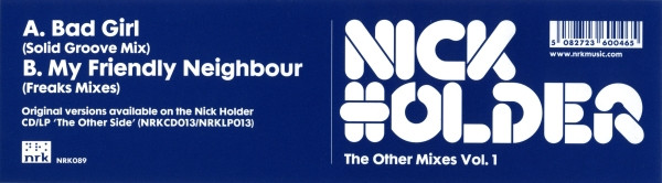 Nick Holder - The Other Mixes (Vol. 1) | NRK Sound Division (NRK 089) - 2 Nick Holder - The Other Mixes (Vol. 1) | NRK Sound Division (NRK 089) - 2