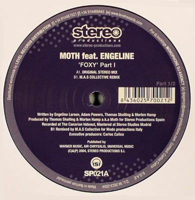 Moth feat. Engelina - Foxy (Part 1) | Stereo Productions (SP021A)