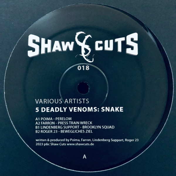 Various - 5 Deadly Venoms: Snake | Shaw Cuts (SC018) - main