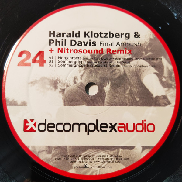 Harald Klotzberg & Phil Davis - Final Ambush | Decomplex Audio (dxa024) - main Harald Klotzberg & Phil Davis - Final Ambush | Decomplex Audio (dxa024) - main