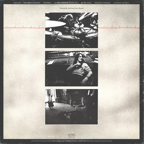 Rush - Permanent Waves | Anthem (ANR-1-1021) - 2