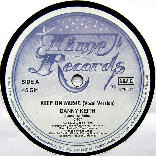 Danny Keith - Keep On Music | Blanco Y Negro (BYN 023) - 3 Danny Keith - Keep On Music | Blanco Y Negro (BYN 023) - 3
