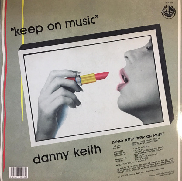 Danny Keith - Keep On Music | Blanco Y Negro (BYN 023) - 2 Danny Keith - Keep On Music | Blanco Y Negro (BYN 023) - 2
