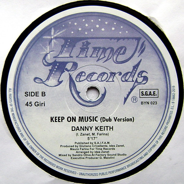 Danny Keith - Keep On Music | Blanco Y Negro (BYN 023) - 4 Danny Keith - Keep On Music | Blanco Y Negro (BYN 023) - 4