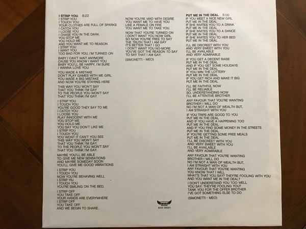 Easy Going - Fear | Banana Records (BAN 40501) - 5