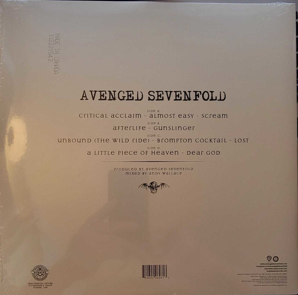 Avenged Sevenfold - Avenged Sevenfold | Hopeless Records (HR696-1) - 2 Avenged Sevenfold - Avenged Sevenfold | Hopeless Records (HR696-1) - 2
