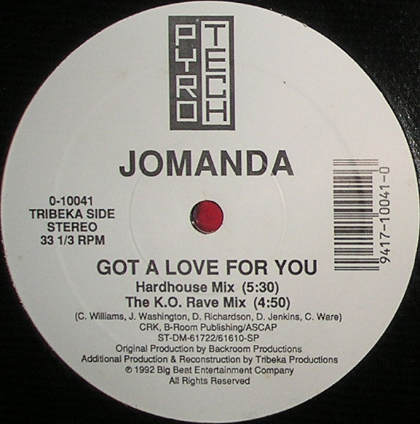 Jomanda - Got A Love For You | Pyrotech Records (0-10041) - 2 Jomanda - Got A Love For You | Pyrotech Records (0-10041) - 2