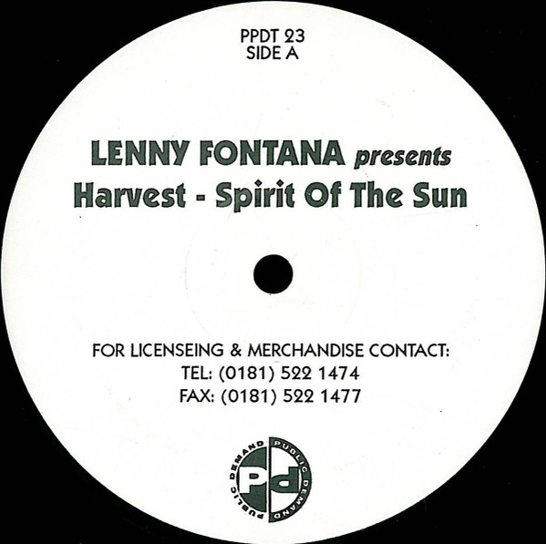 Lenny Fontana  &  Harvest - Spirit Of The Sun | Public Demand (PPDT 23) - main