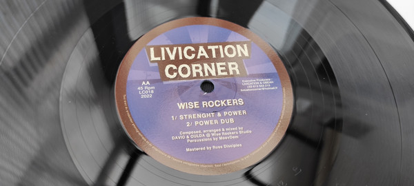 Wise Rockers - Pure Heart / Strenght & Power | Livication Corner (LC018) - 2 Wise Rockers - Pure Heart / Strenght & Power | Livication Corner (LC018) - 2