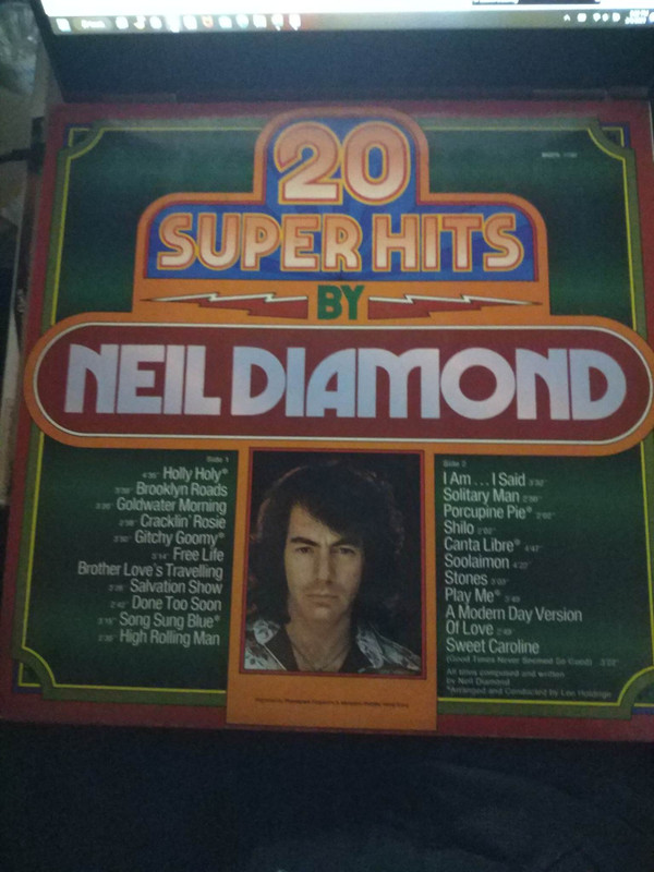 20 Super Hits By Neil Diamond